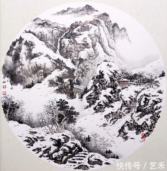 中国人民大学@深邃冷逸 高华超迈 ——王珂珊冰雪山水画读后