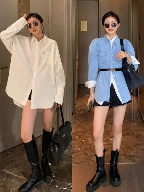 早春衬衫不会搭？这16种组合方式个顶个的美，穿上身秒变华丽