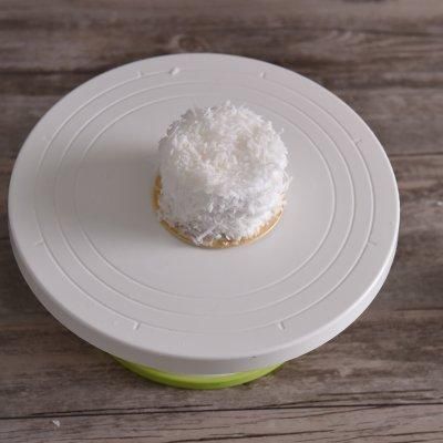 十分钟快手菜详细步骤｜雪白椰丝蛋糕，比外卖强