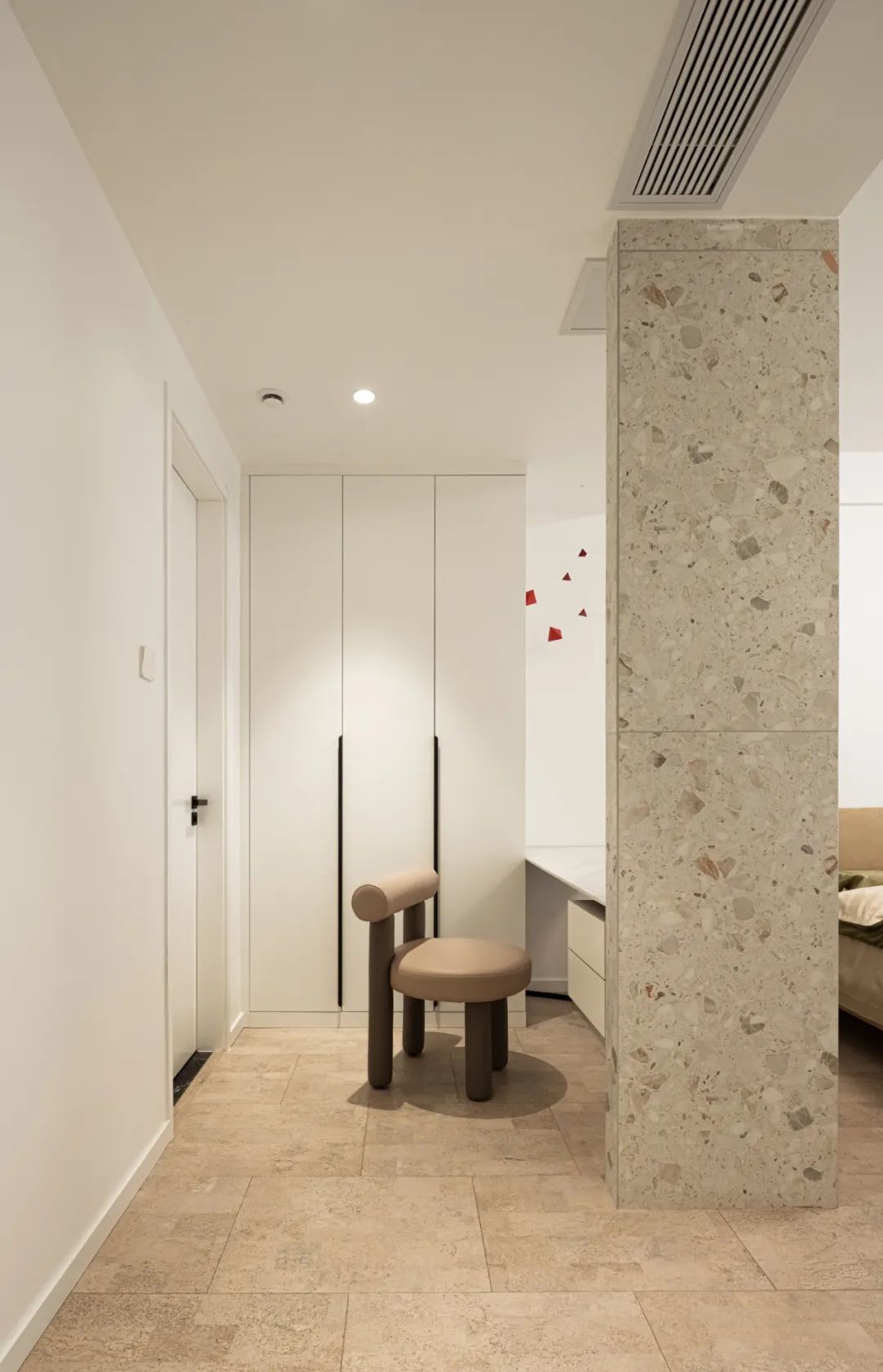 120㎡现代简约,极简硬装也高档,玄关设计全场最亮