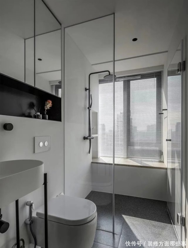 kitchen|100㎡现代风三居室,原来这样做居然可以把小户型住成大平层!