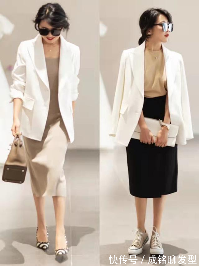 时尚 既然已经步入中年,那就优雅面对,不装嫩不做作,穿出成熟风韵