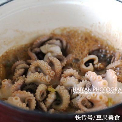 夏日|海燕的厨房|夏日一口鲜-「焖汁八爪鱼」