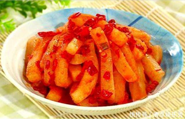 做法|精选美食推荐甜辣萝卜咸菜,青椒炒鸡,百合蒸南瓜的做法