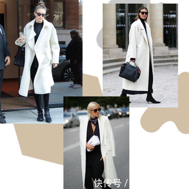 大衣,还是白色最气质!