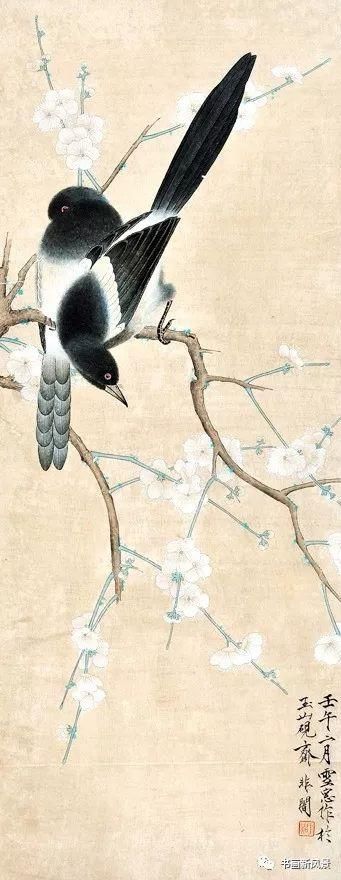 两位工笔大师笔下的喜鹊，你更喜欢哪一位的？