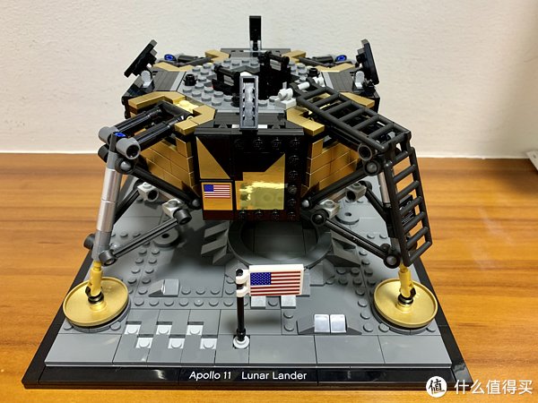 月球|LEGO/乐高 NASA 阿波罗11号月球着陆器：这是我个人的一小步，却是人类迈出的一大步