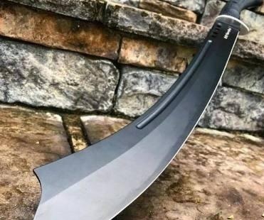 黑曜石&民间手工艺人做出的刀具,宛如武侠小说中的神兵利器,看着都想要