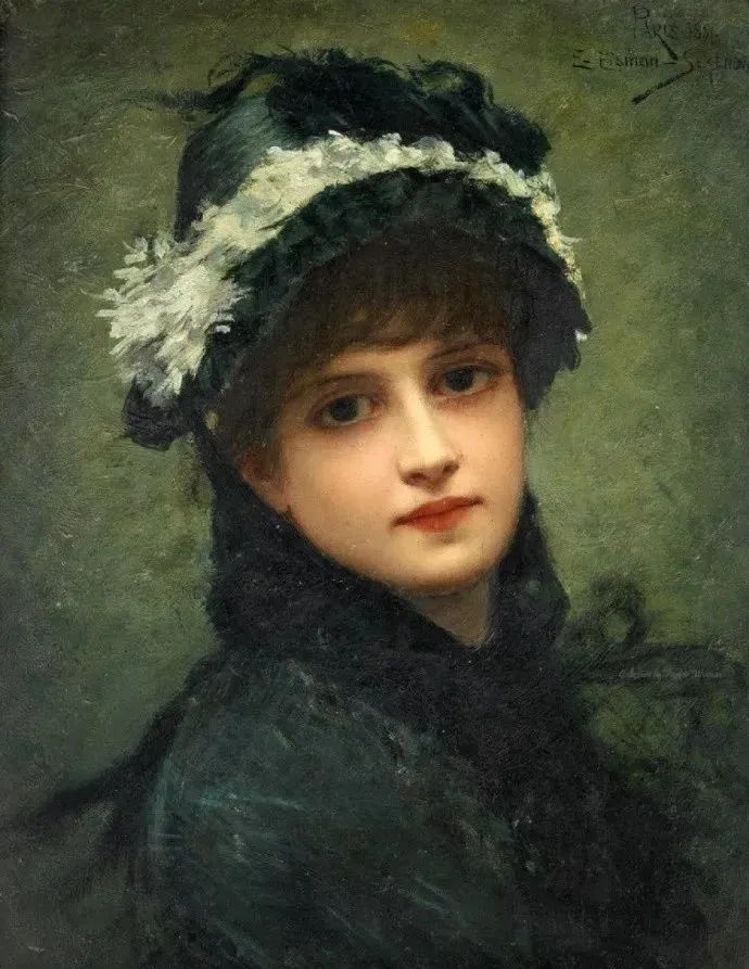 女性&埃米尔油画里的女性,无以名状之美!