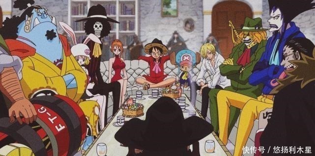 山治|海贼王身穿“传统和服”的草帽海贼团,索隆从头“绿”到脚真帅