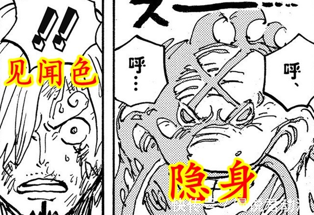 隐身|海贼王1034话:奎因的隐身毫无意义,见闻色感知中,就是活靶子