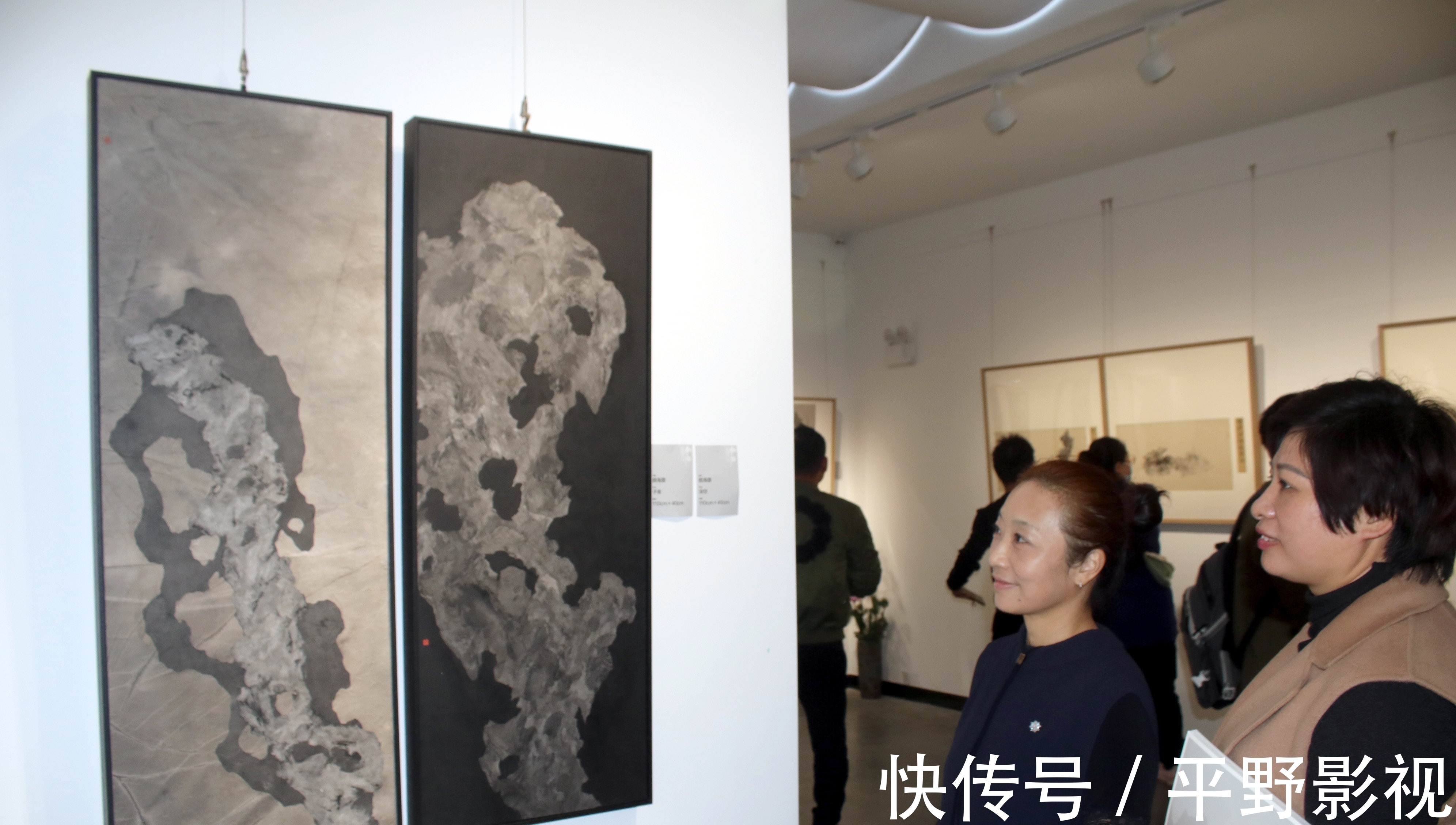 三元美术馆&中国画湖石主题邀请展在苏州三元美术馆开展