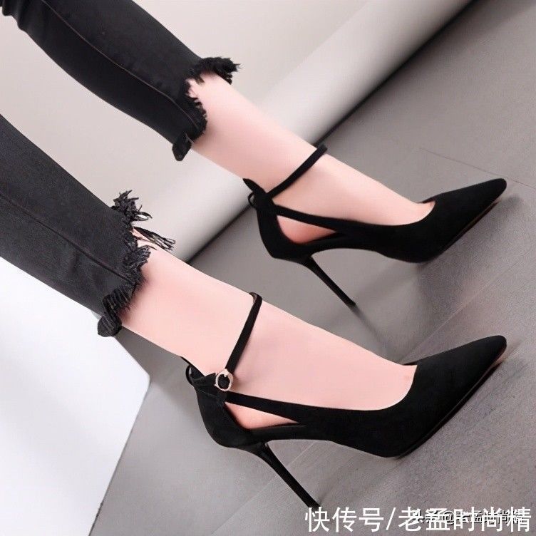 尖头|高雅性感的尖头真皮高跟鞋,与秋季一起奏响欢快的乐章