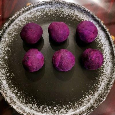 仿蛋黄酥 创意土豆沙拉球#一起土豆沙拉吧#