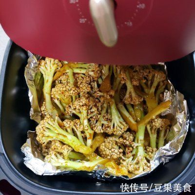 做法简单零失败的健康美味空气炸菜花