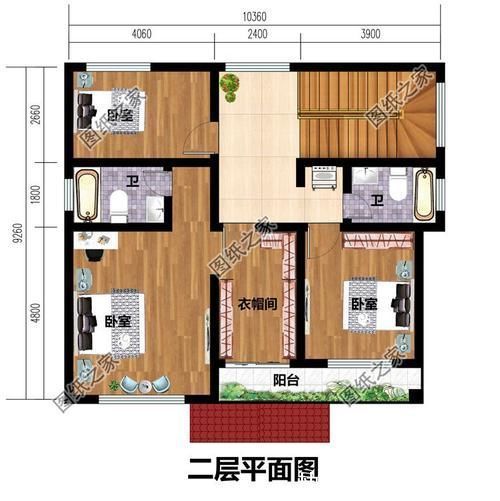 户型图|9x10米农村户型图，想建二、三层的看过来，农村建房非他莫属