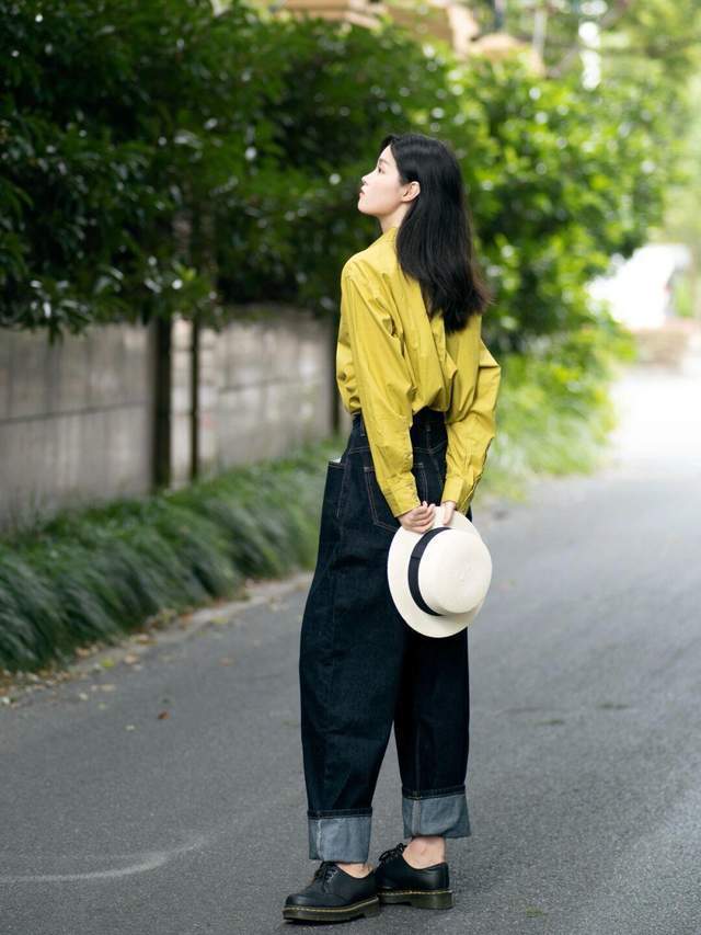 小个子|法式复古怎么穿?小香风外套+绿色格子半身裙,复古又有气质