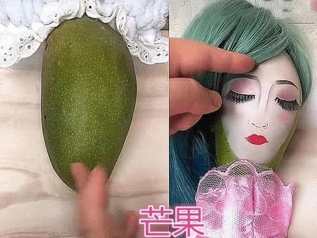 西瓜|水果也能“化妆”西瓜一般,柚子太惊艳,看到柠檬把手寄过来