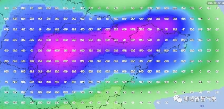 聊城发布重要天气预报，十一期间全市有大风降温天气