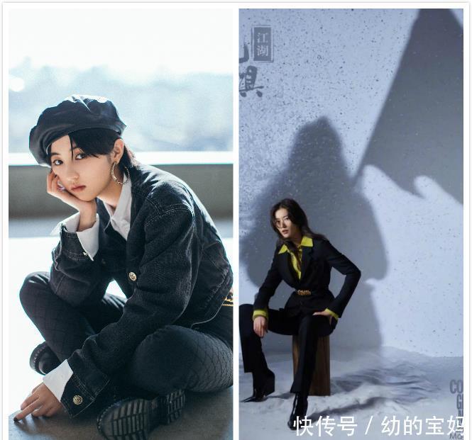 别学明星穿“一身黑”,普通人谨记4个配色技巧,打扮更有高级感