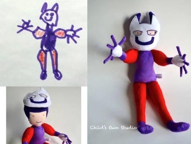 画作|儿子涂鸦画作老爸PS神魔改,引来77万粉丝围观