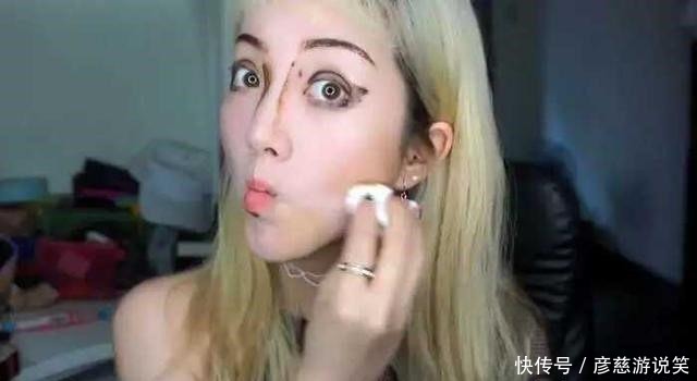 化妆|用零食化妆见过吗,简直逆天神技