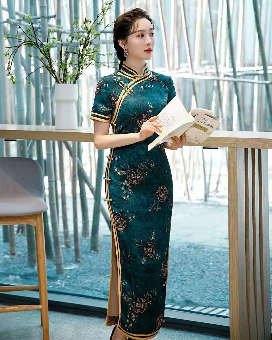 旗袍|旗袍装下的女人, 轻熟风韵, 超有女人味