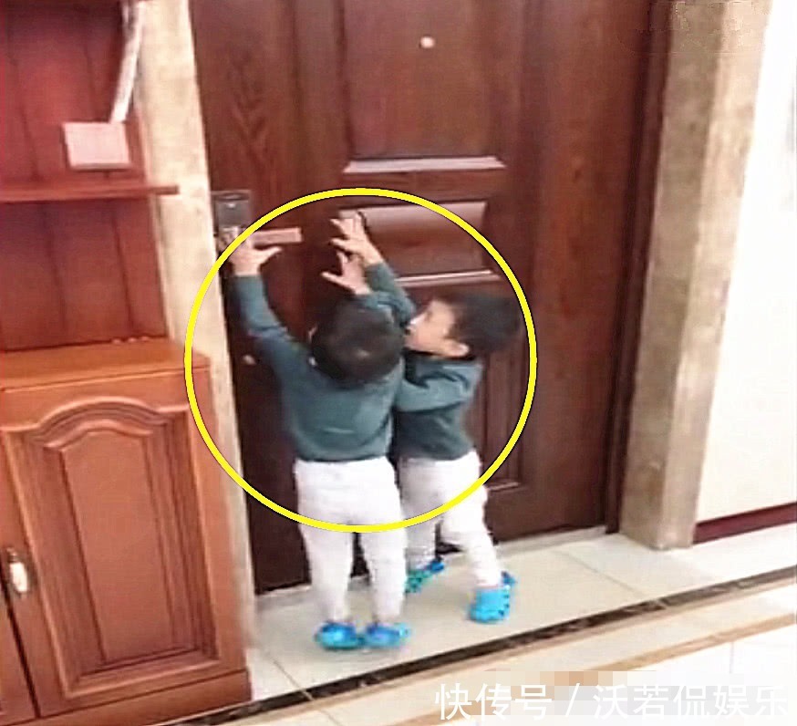 孙子们|自从有了双胞胎小孙子,爷爷每天进门都是这场面,爸妈蒙了