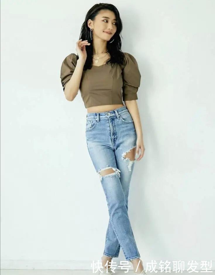 上衣|简单又“显高”的方案来了！夏日试试这样穿，清凉舒适又显得高挑