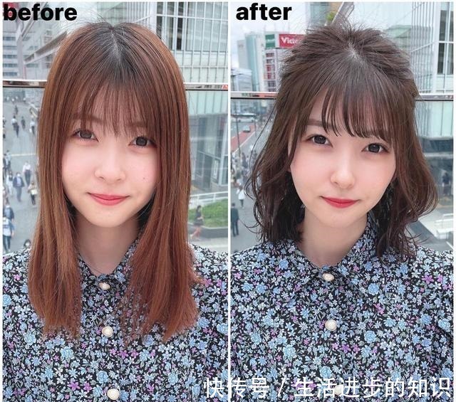 烫发 女人想要美,真的不用整容,换个发型就能满足你!