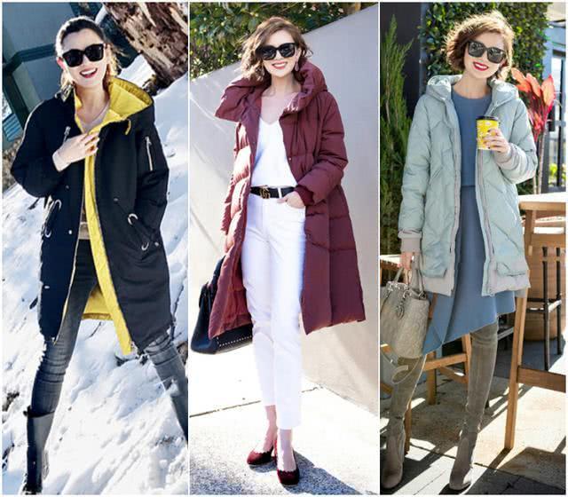 羽绒服 40岁女人秋冬穿搭,可盐可甜,照着穿你很美!