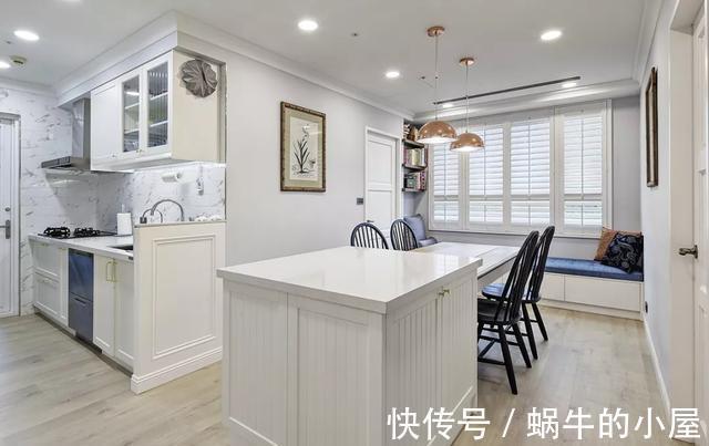 大理石|79㎡精致美寓莫兰迪色+简约,效果很高级