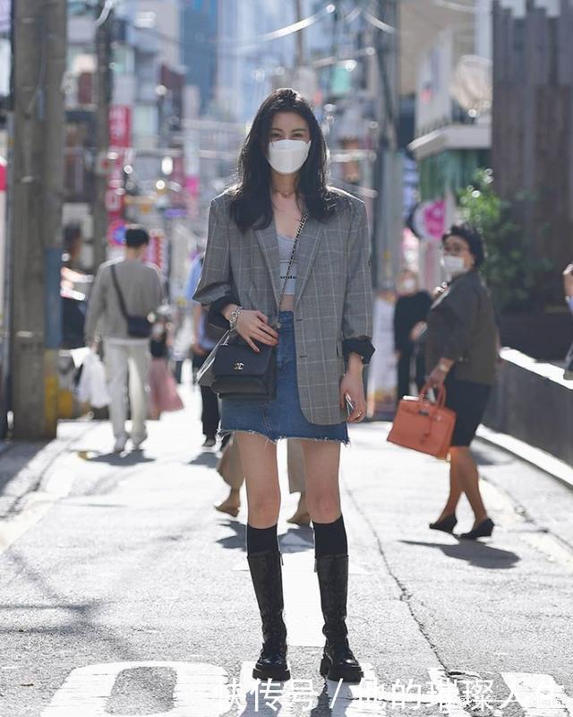 韩国女生真会穿，各种西装时髦帅气，简单易学，论会穿就服她们