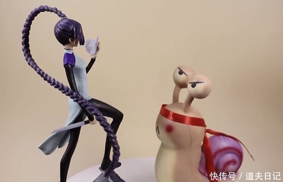 大师|木雕大师做梅花十三手办,上色之后秒变艺术品