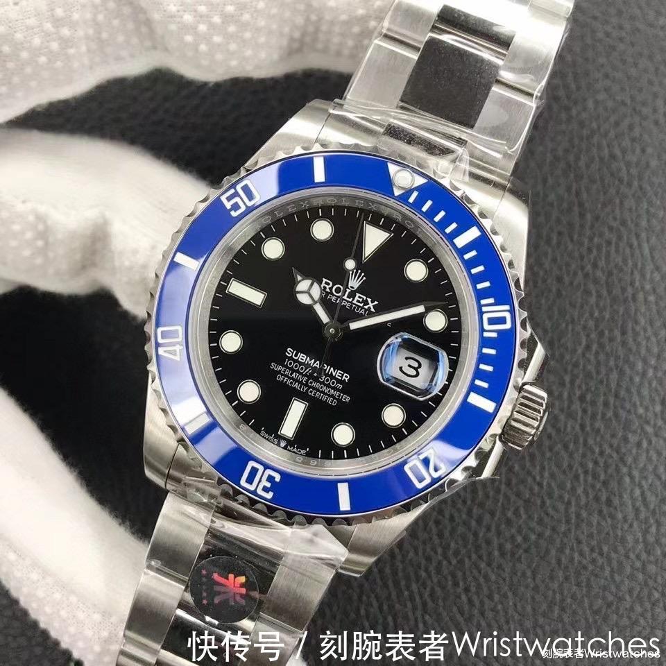 904钢|V米厂劳力士蓝水鬼41mm细节评测,会一眼假吗?
