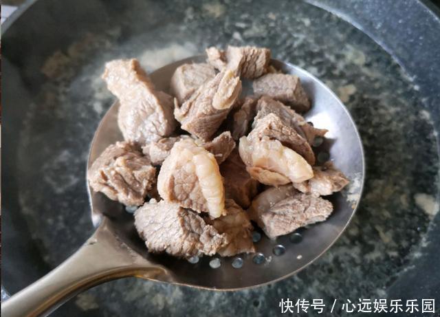 牛腩焯水后用冷水还是热水都用错了,影响口感还不软烂