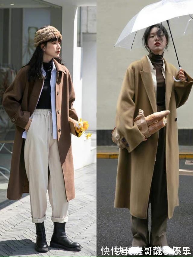 穿搭 不会穿驼色大衣的看过来,学会这4种搭配方式,既保暖又洋气