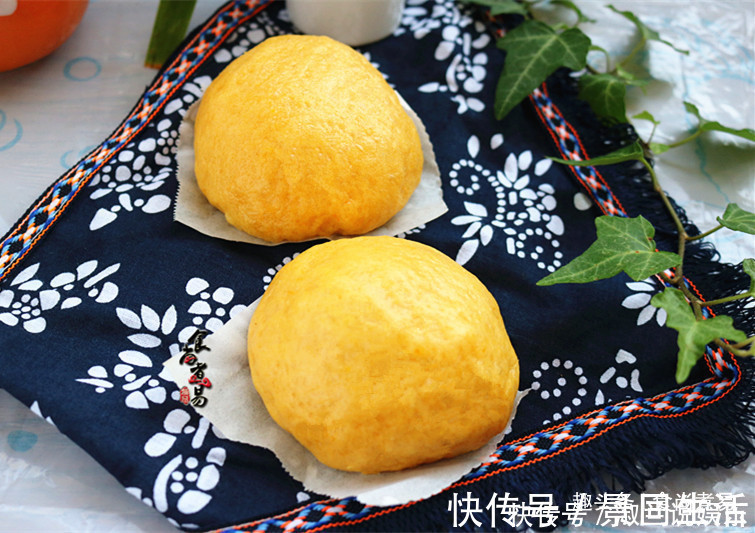 南瓜泥|家人隔三差五喊我做此款包点，香甜又蓬松，放到第二天仍然软乎