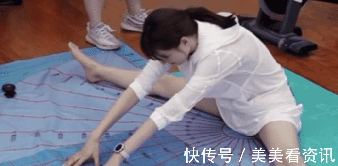 湖南卫视|沈梦辰有多“野”3分裤练劈叉，结果“想捂都捂不住”！