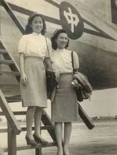 肯定|民国时期的空姐。全国不到30人,你肯定未曾见过她们的优雅风情