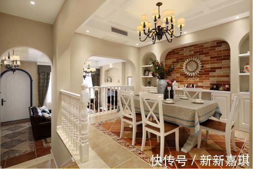 场域|435平美式风宅邸,浓郁的异域风情,原汁原味的美式家