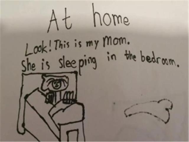 计划表|老师让画“妈妈的睡姿”，孩子的画作跑偏了，妈妈看见想打人
