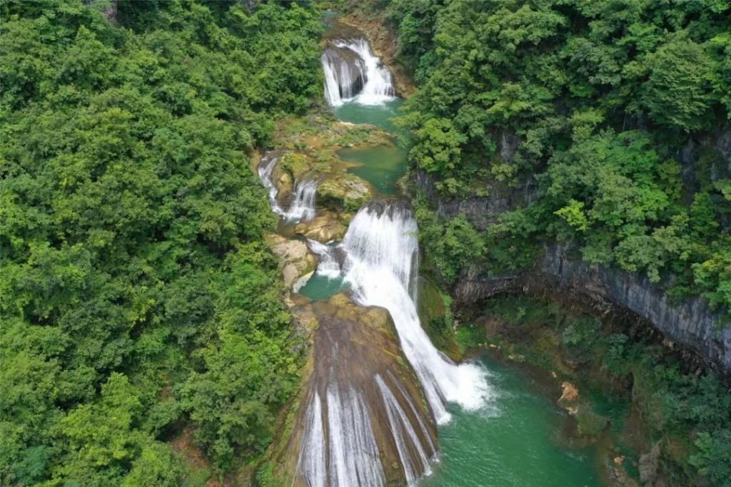 深山|清凉！遵义此地有个藏在深山的瀑布