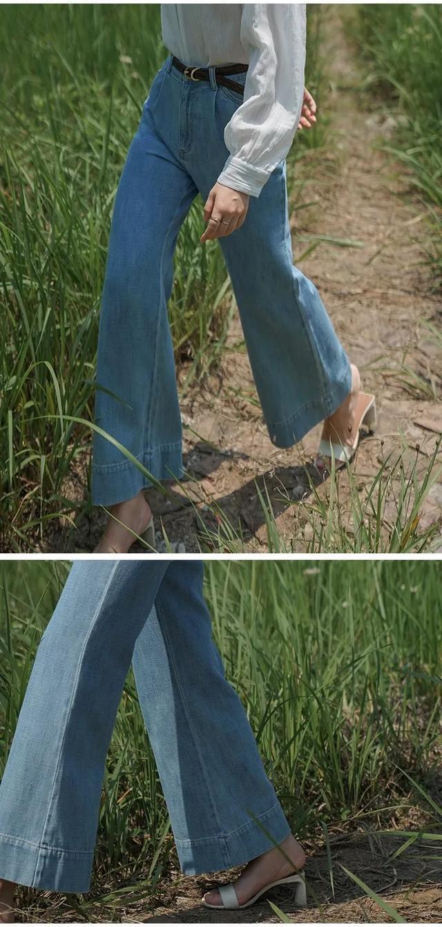 直筒牛仔裤|什么样的牛仔裤,能让腿粗的女生都爱不释手