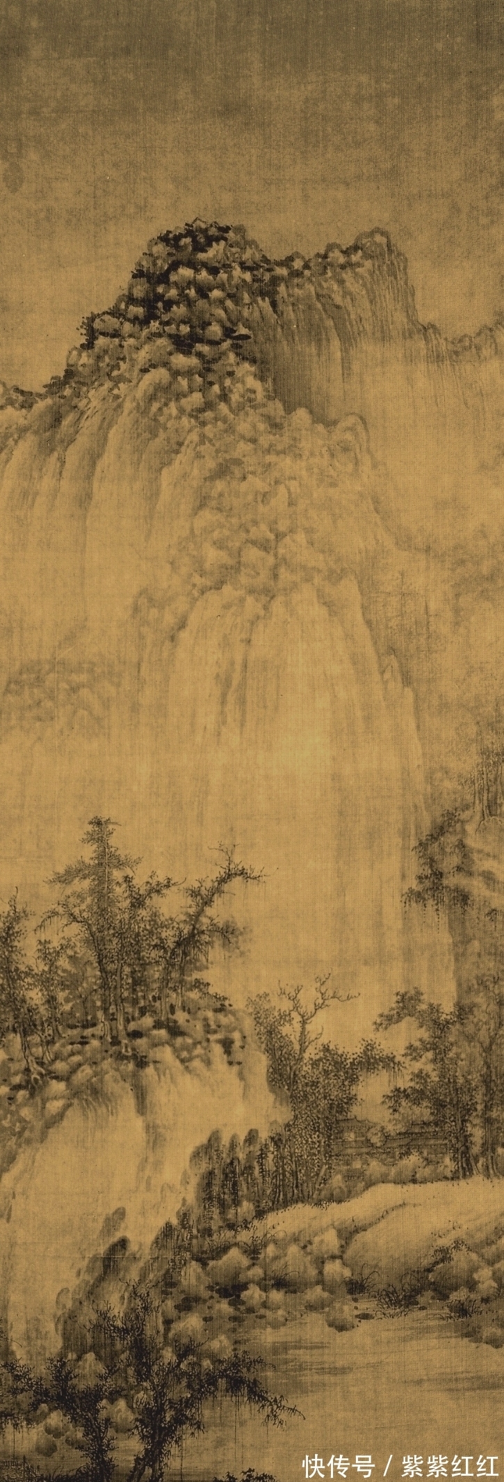 荆浩!笔意悠远的“南派正传”——僧侣画家巨然和他的《秋山问道图》