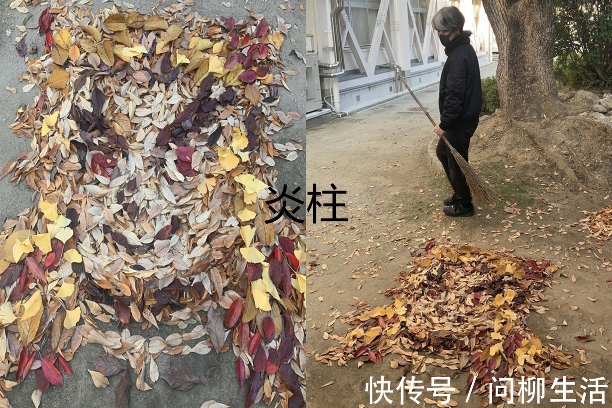 二次元|落叶也可以很二次元?看美术老师用树叶打造炎柱和皮卡丘等人物