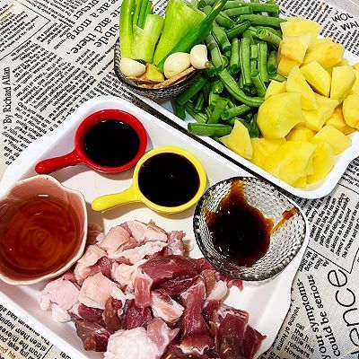 豆角|土豆豆角炖肉