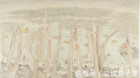 山水画!敢于探索就拥有了成功的基石|邱佳铭山水画