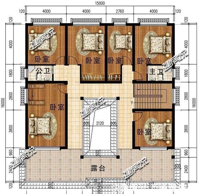 进深|想要中式别墅怎么建精选5套户型分享，别再去求设计师了