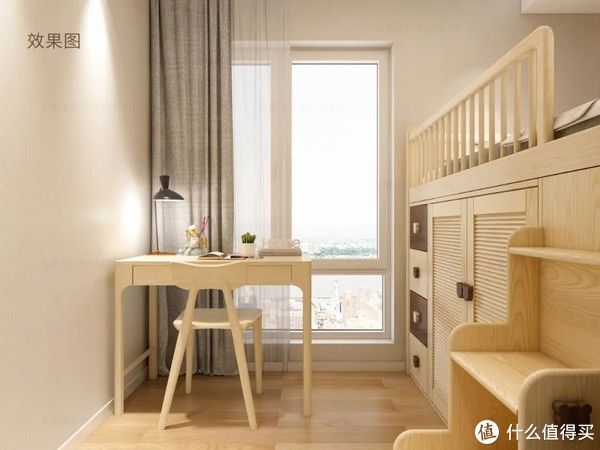 城堡|7.3平一体设计城堡儿童房,美出圈啦!别担心,长大还可拆开用